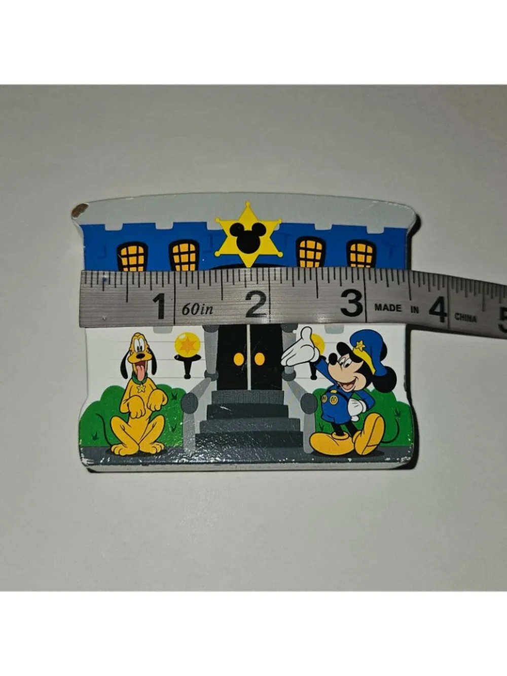 Melissa & Doug Mickey Mouse Clubhouse Police Station Wood Block City Disney